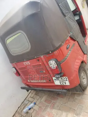TVS King Deluxe Plus iTouch Start 2025 Red