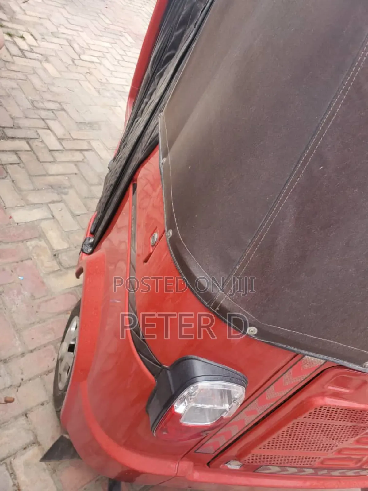 TVS King Deluxe Plus iTouch Start 2025 Red