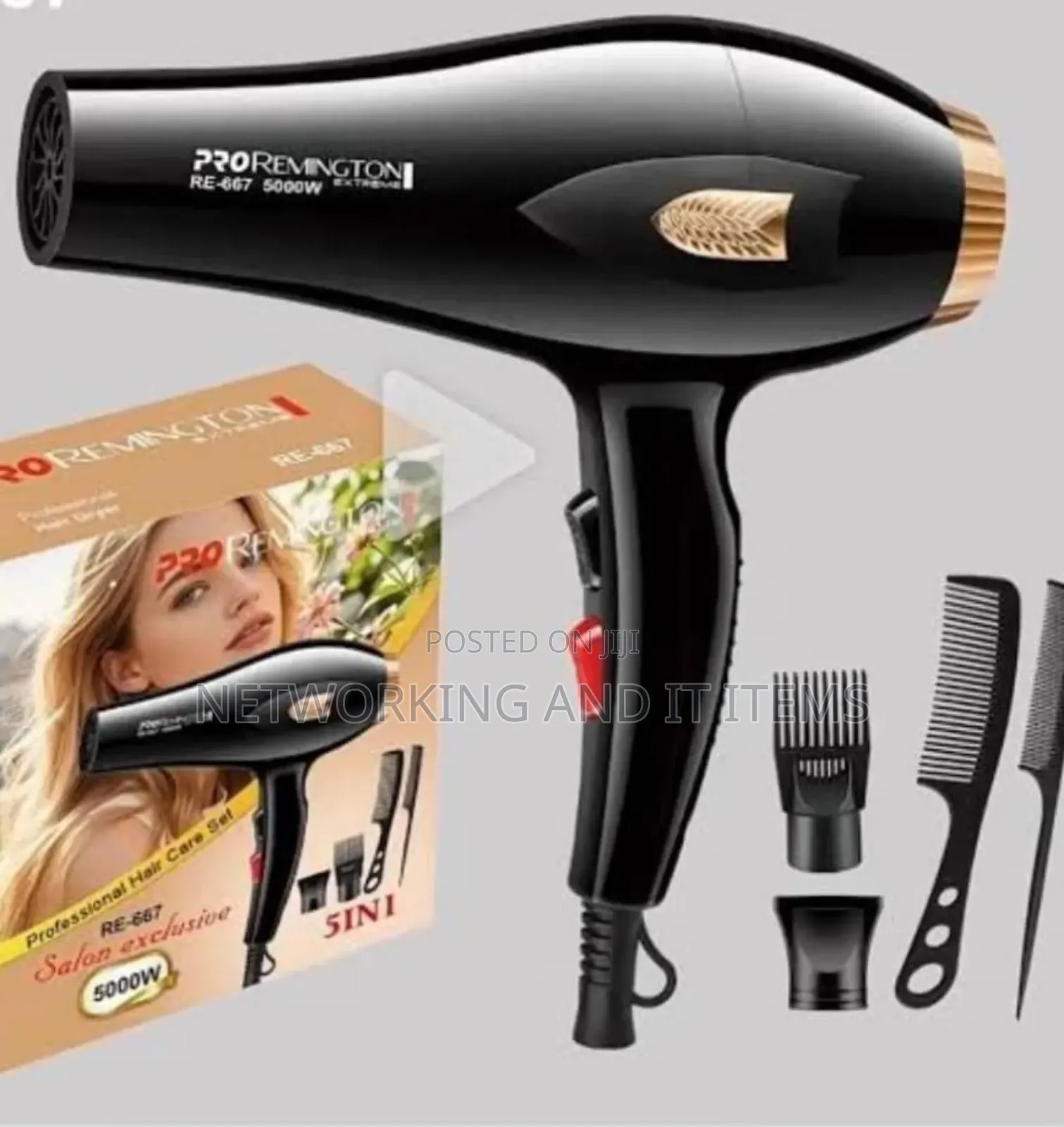 Hair Drier With Combs (Na Vitana Vyake)