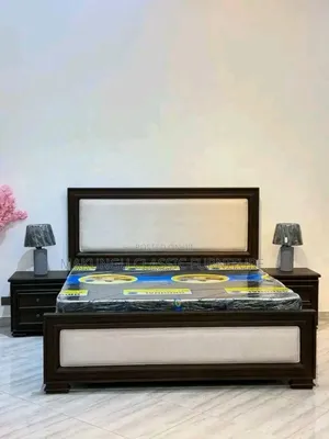 Kitanda Cha Mbao Mixer Bedsofa Na Sides Zake