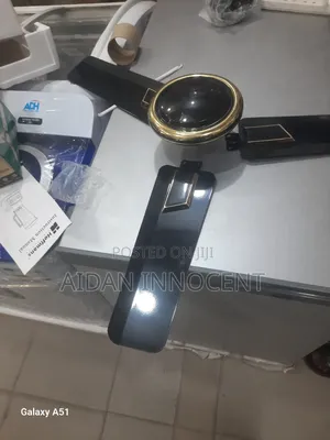 Smartify 36 Celing Fan Black