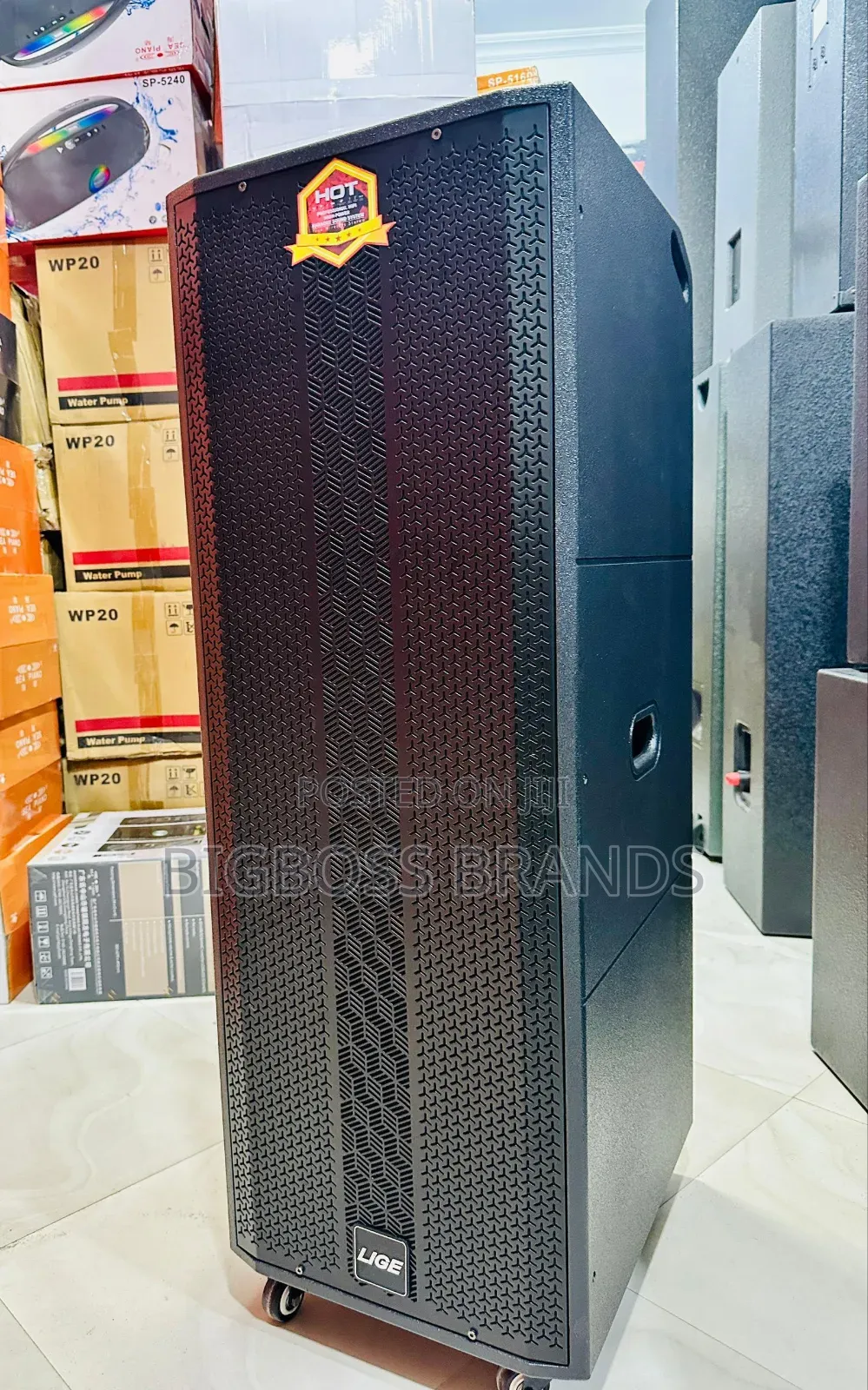 Lige-220 Big Power Rechargeble Speaker 15 Inches