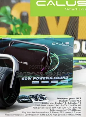 Calus Wireless Speaker Xg300 120w