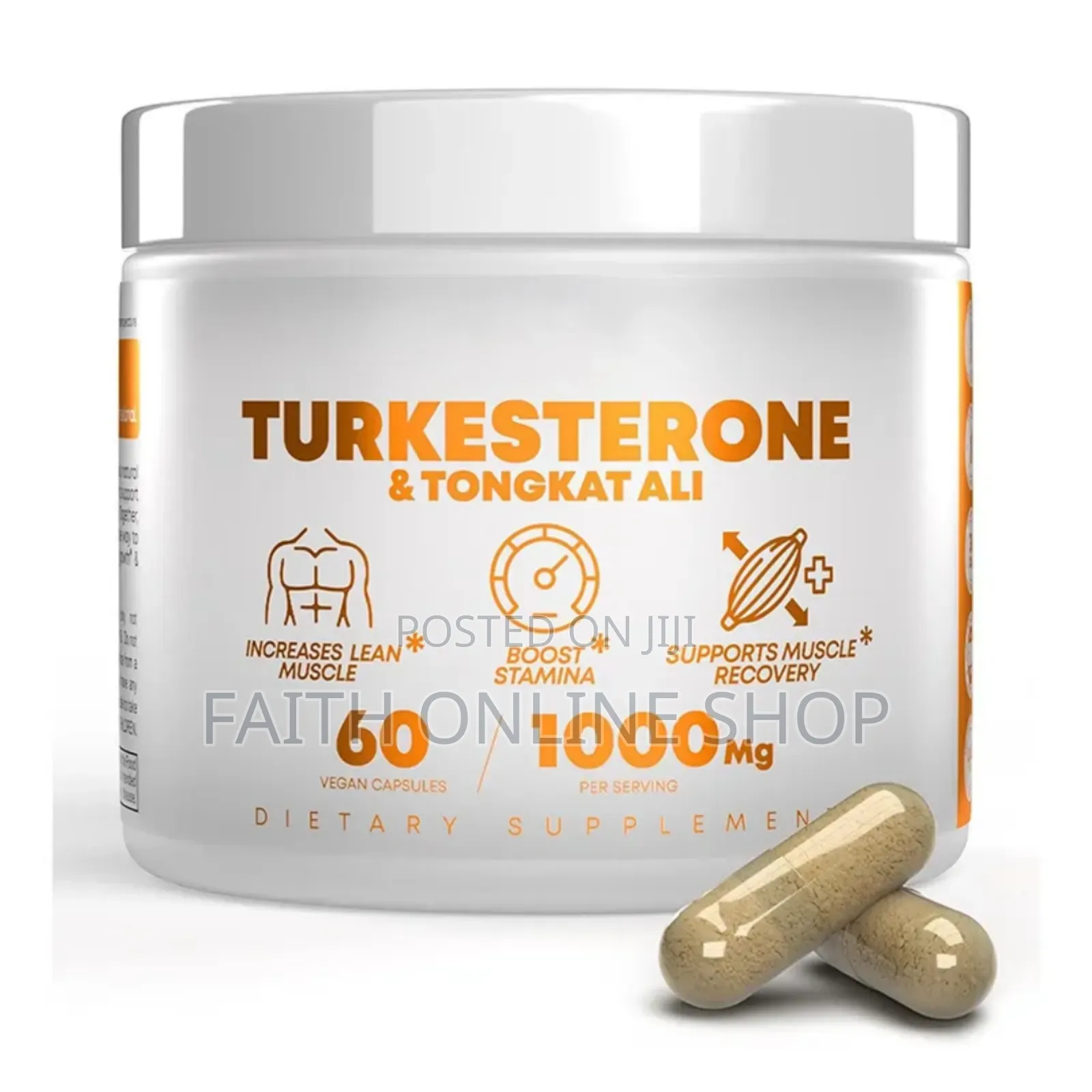 Turkesterone Tongkat Ali 60 Capsule