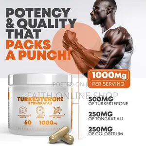 Turkesterone Tongkat Ali 60 Capsule