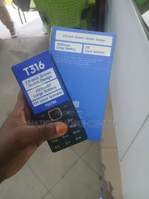 New Tecno T316 Black