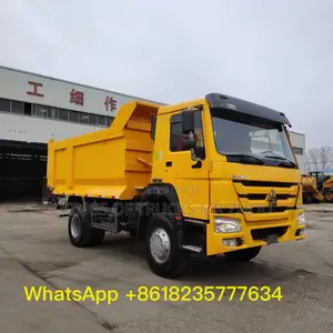 Ready for Order Green Howo 4x2 Dump Truck