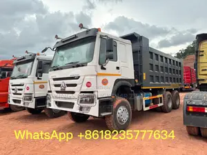 Ready for Order White and Black Howo 6x4 Dump Truck
