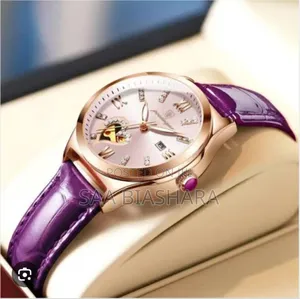 Poedagar Classic Watch Purple Ladies