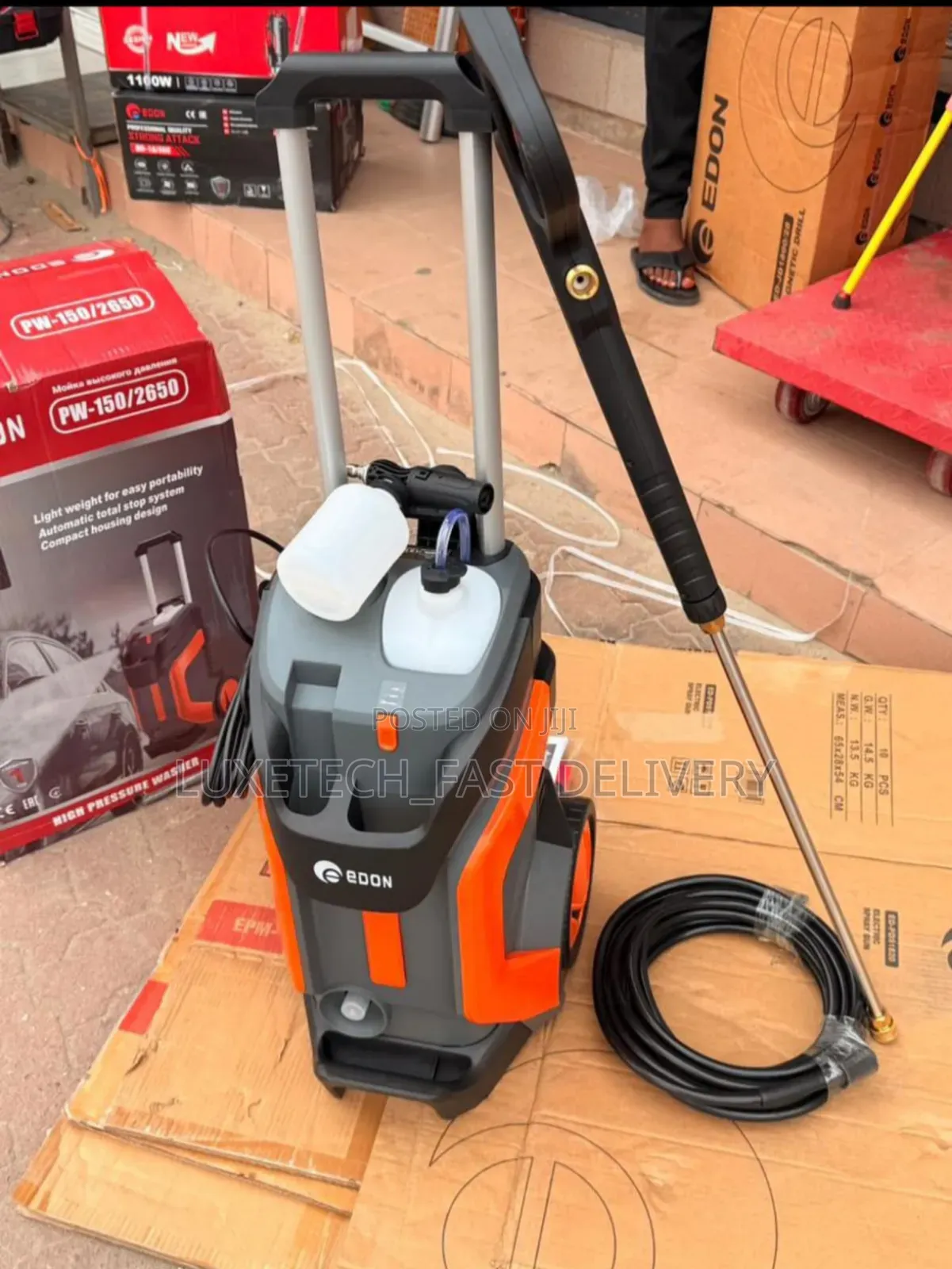 Edon Pw-150/2650 High Pressure Washer Heavy Duty