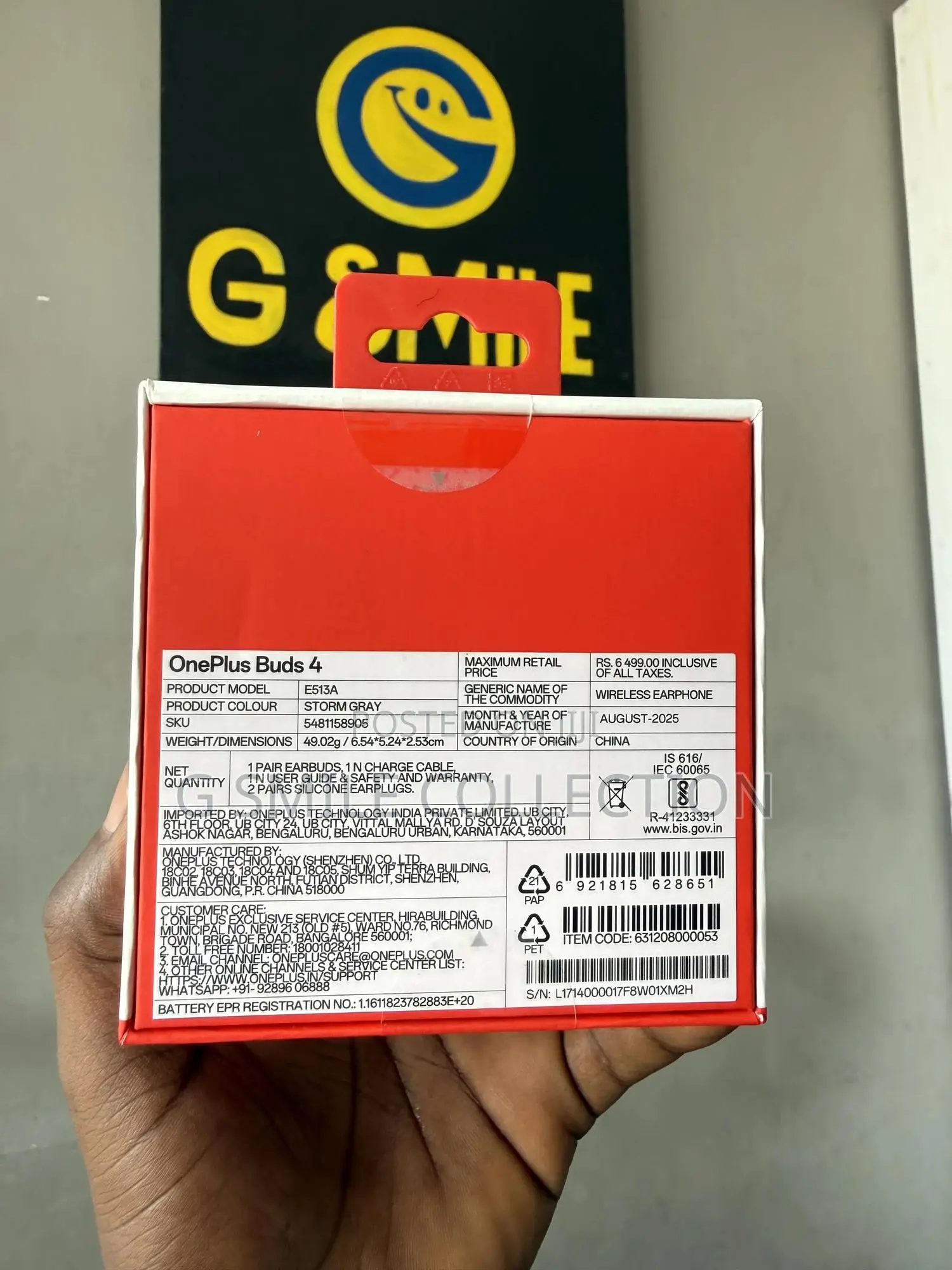 Oneplus Buds 4 True Wireless Earbuds