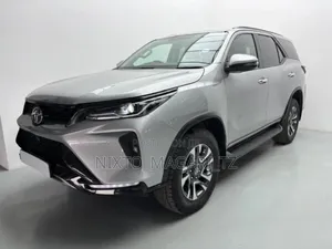 New Toyota Fortuner 2024 Silver