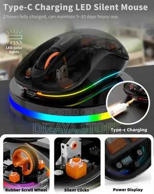 Classic Wireless Gaming Mouse Type C