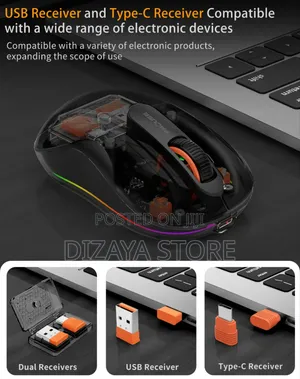 Classic Wireless Gaming Mouse Type C