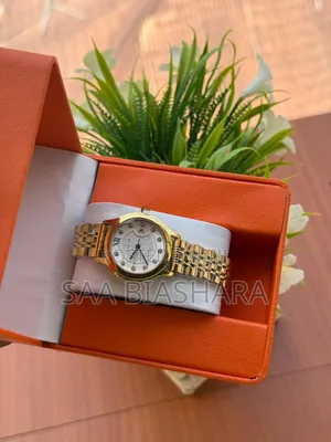 Cartiel Classic Watch for Ladies Gold and White