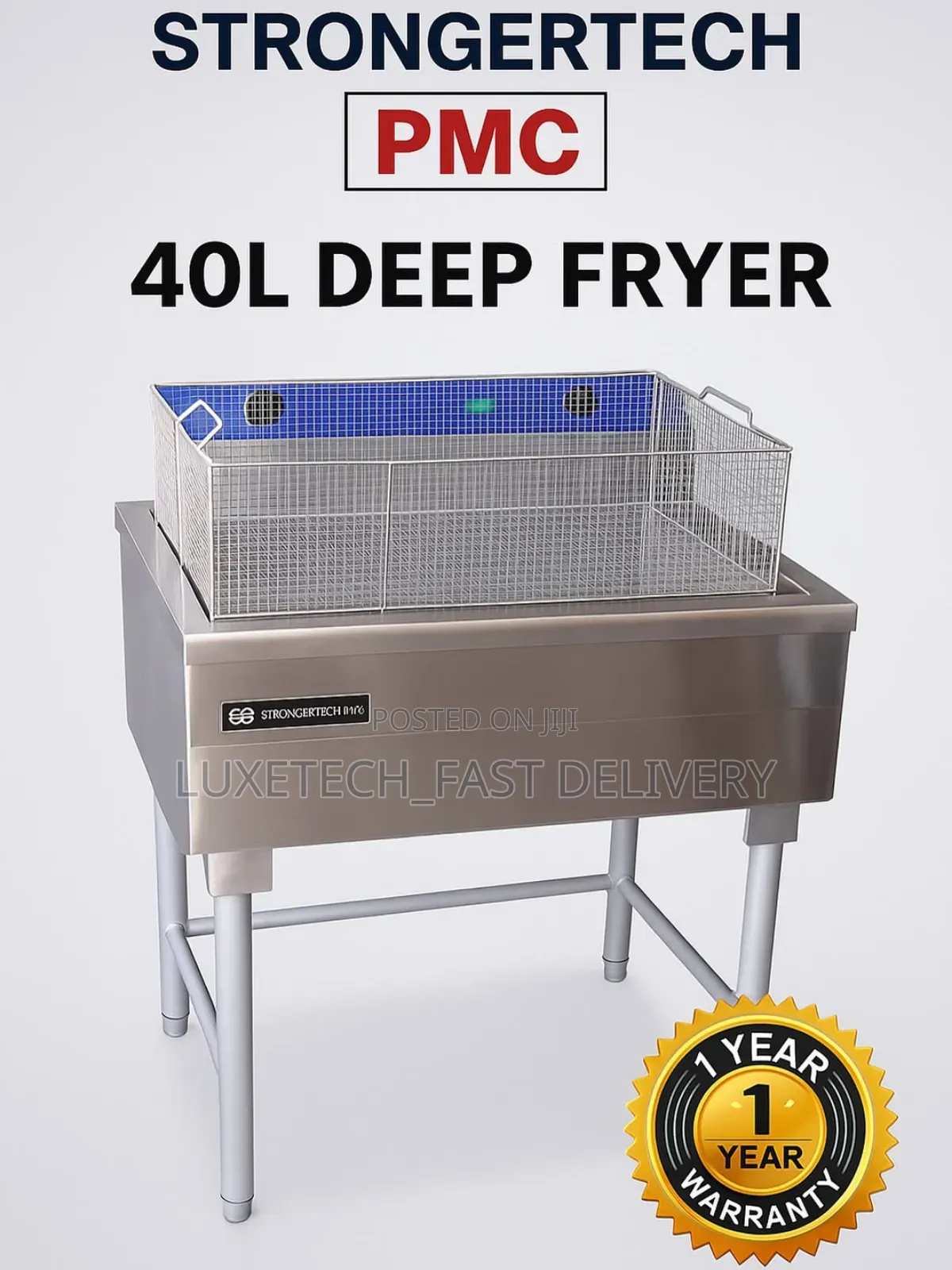 Strongertech PMC 40 Litres Deep Fryer
