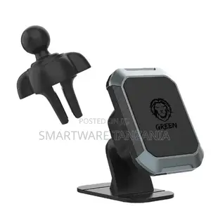 Green Lion 2in1 Magnetic Car Phone Holder 360 Rotation Air Vent Mount