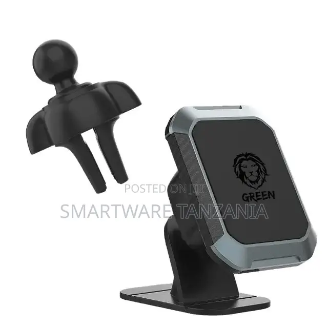Green Lion 2in1 Magnetic Car Phone Holder 360 Rotation Air Vent Mount