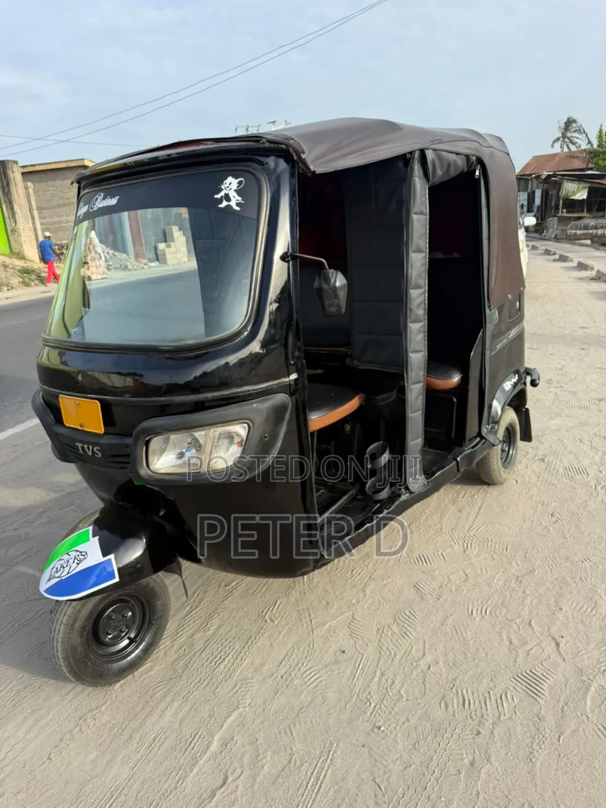 TVS King Deluxe Plus iTouch Start 2025 Black
