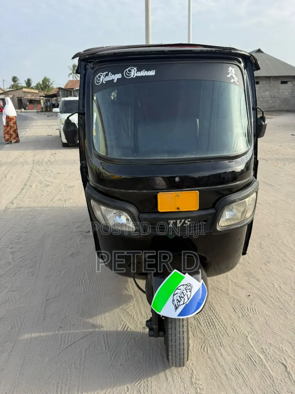 TVS King Deluxe Plus iTouch Start 2025 Black