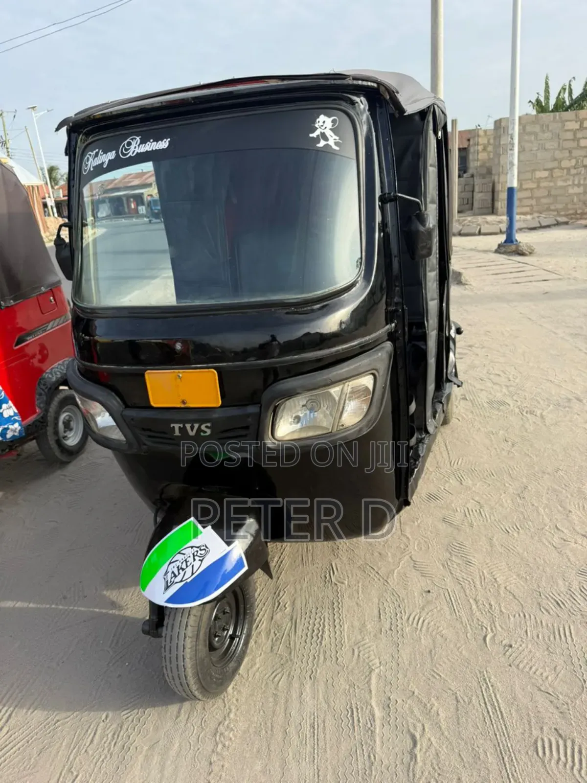 TVS King Deluxe Plus iTouch Start 2025 Black