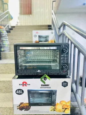 Kitchen Lux Oven, Toaster and Griller Inaoka, Inapika, Inachoma 48l