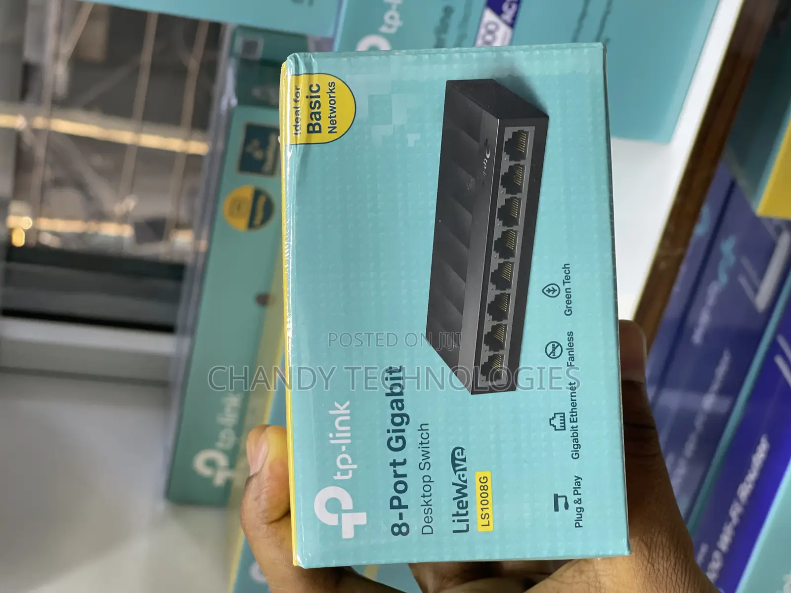 Tp-Link Litewave Ls1008g 8-Port Gigabit Desktop Switch.