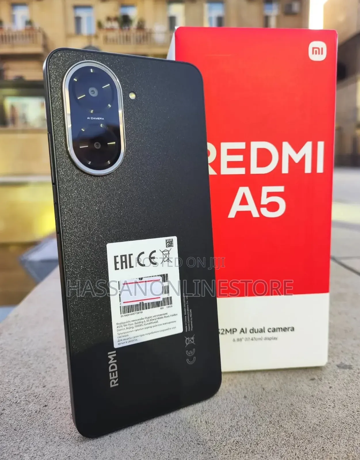 New Xiaomi Redmi A5 4G 128 GB Black