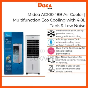 Midea Ac100-18b Air Cooler – 4.8l Tank