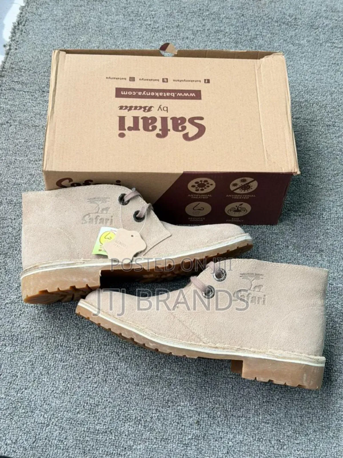 Safari Boot Mpya Na Box Unapata