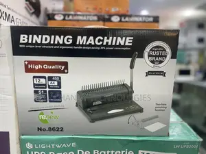Manual Plastic Comb Binding Machine.