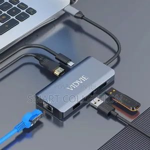 Vidvie 6 in 1 Hub Docking Station