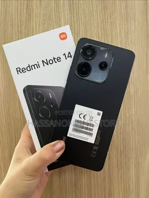 New Xiaomi Redmi Note 14 4G 128 GB Black