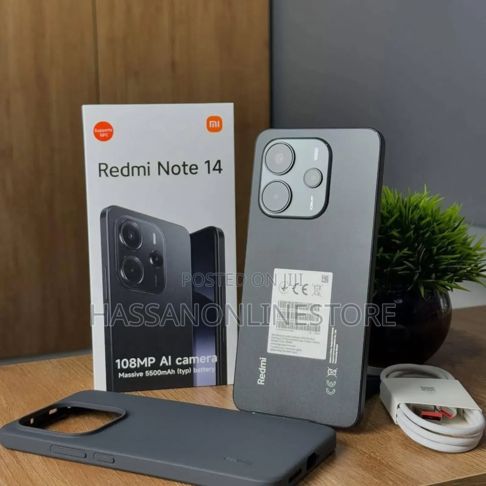 New Xiaomi Redmi Note 14 4G 128 GB Black