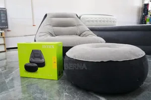 Inflatable Air Sofa +Pump + Foot Rest