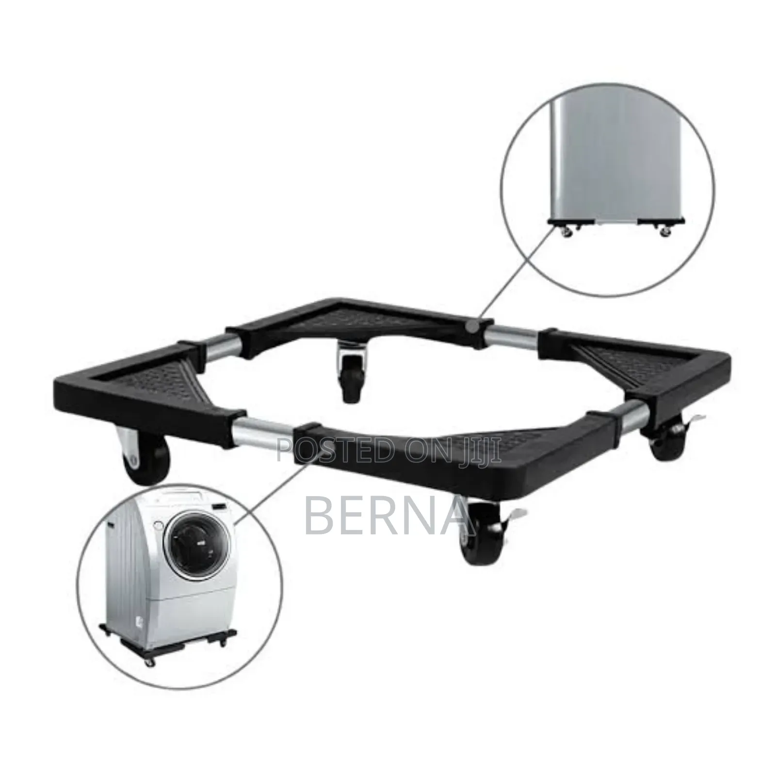 Adjustable Fridge Stand /Appliance Stand With Caster Wheels
