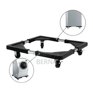 Adjustable Fridge Stand /Appliance Stand With Caster Wheels