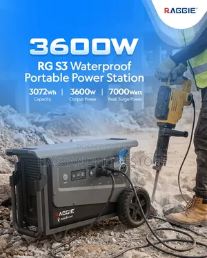 Raggie Rg S3 Waterproof Portable Power Station