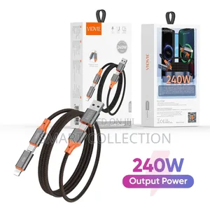 Vidvie Cb4056
240w
4-in-1 Magnetic Data Cable