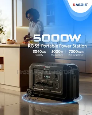 Raggie Rg-S5 5000w Portable Power Station