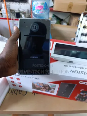 Hikvision Ip Video Intercom Kit — Ona Mgeni Kwa Simu Popote | Tz
