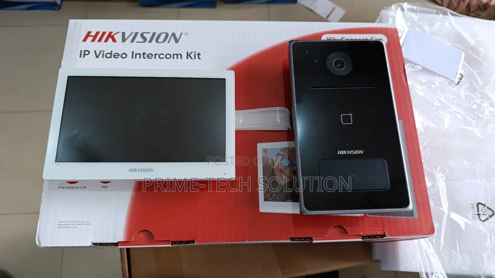Hikvision Ip Video Intercom Kit — Ona Mgeni Kwa Simu Popote | Tz