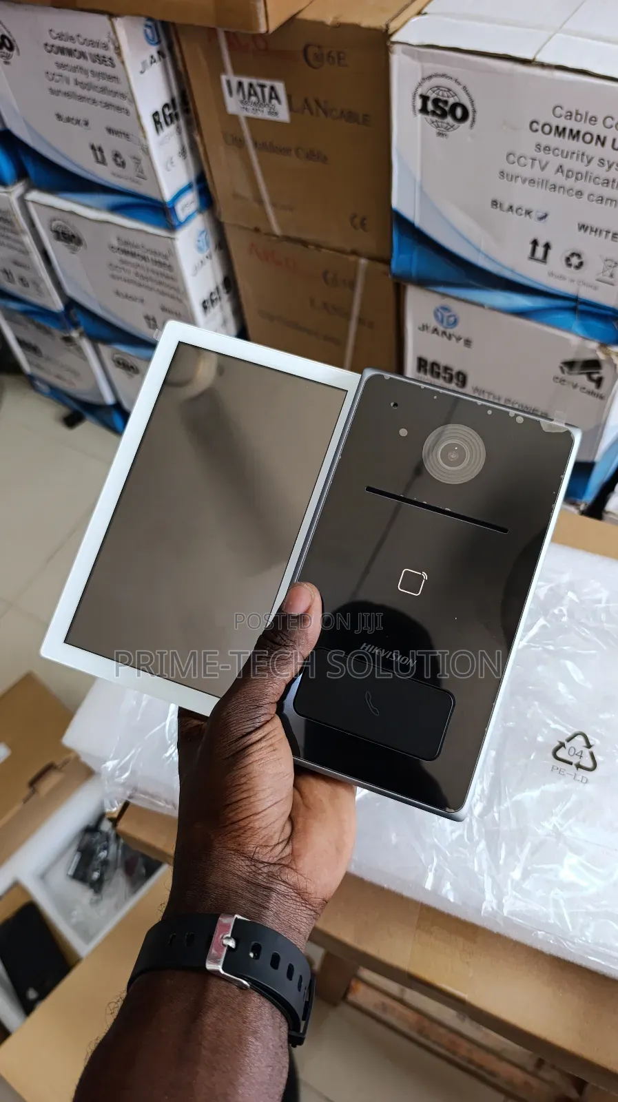 Hikvision Ip Video Intercom Kit — Ona Mgeni Kwa Simu Popote | Tz