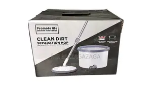 Round Clean Dirt Water Separation Spin Mop