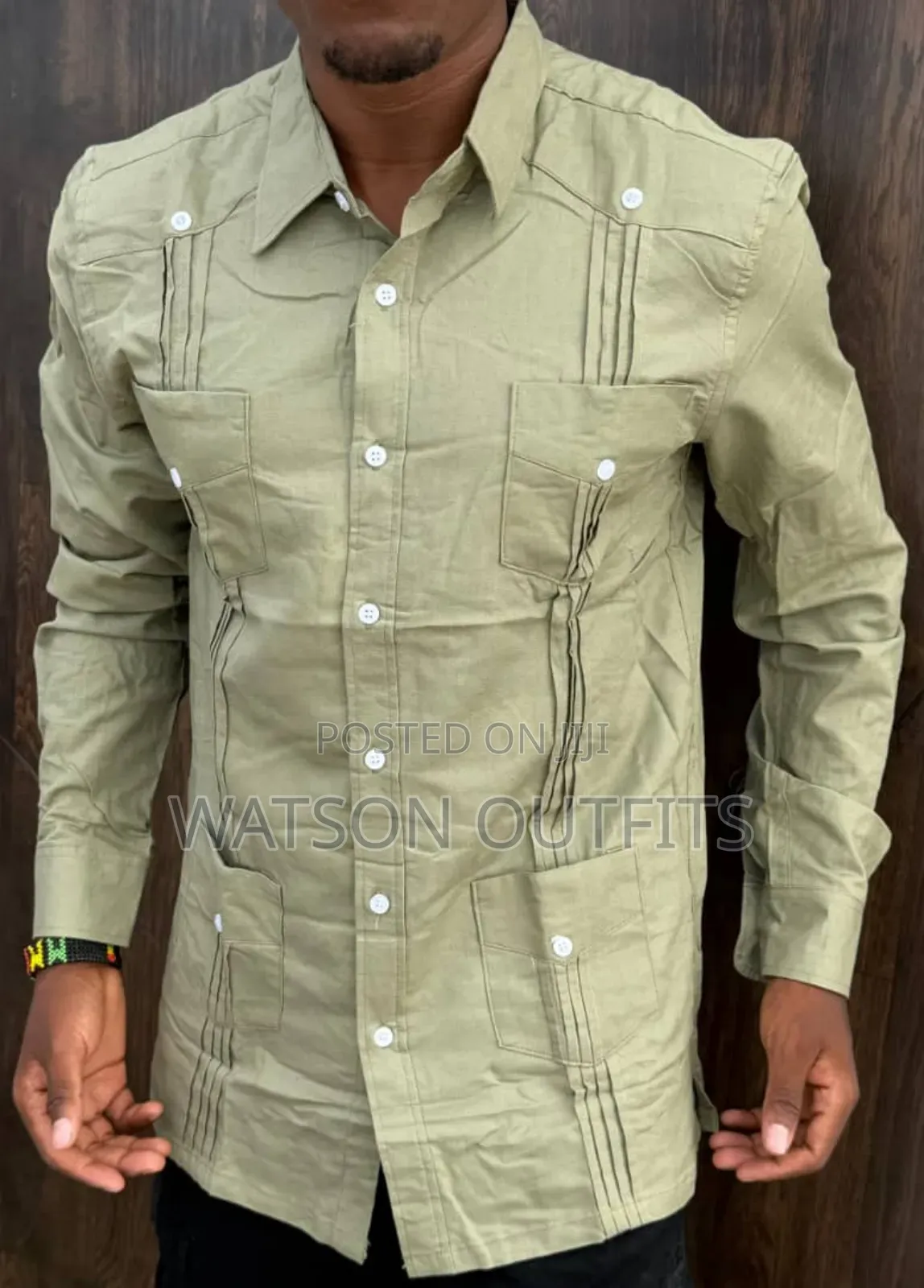 Shati Za Kiume or Men's Shirts Za Top Class Linen Materials