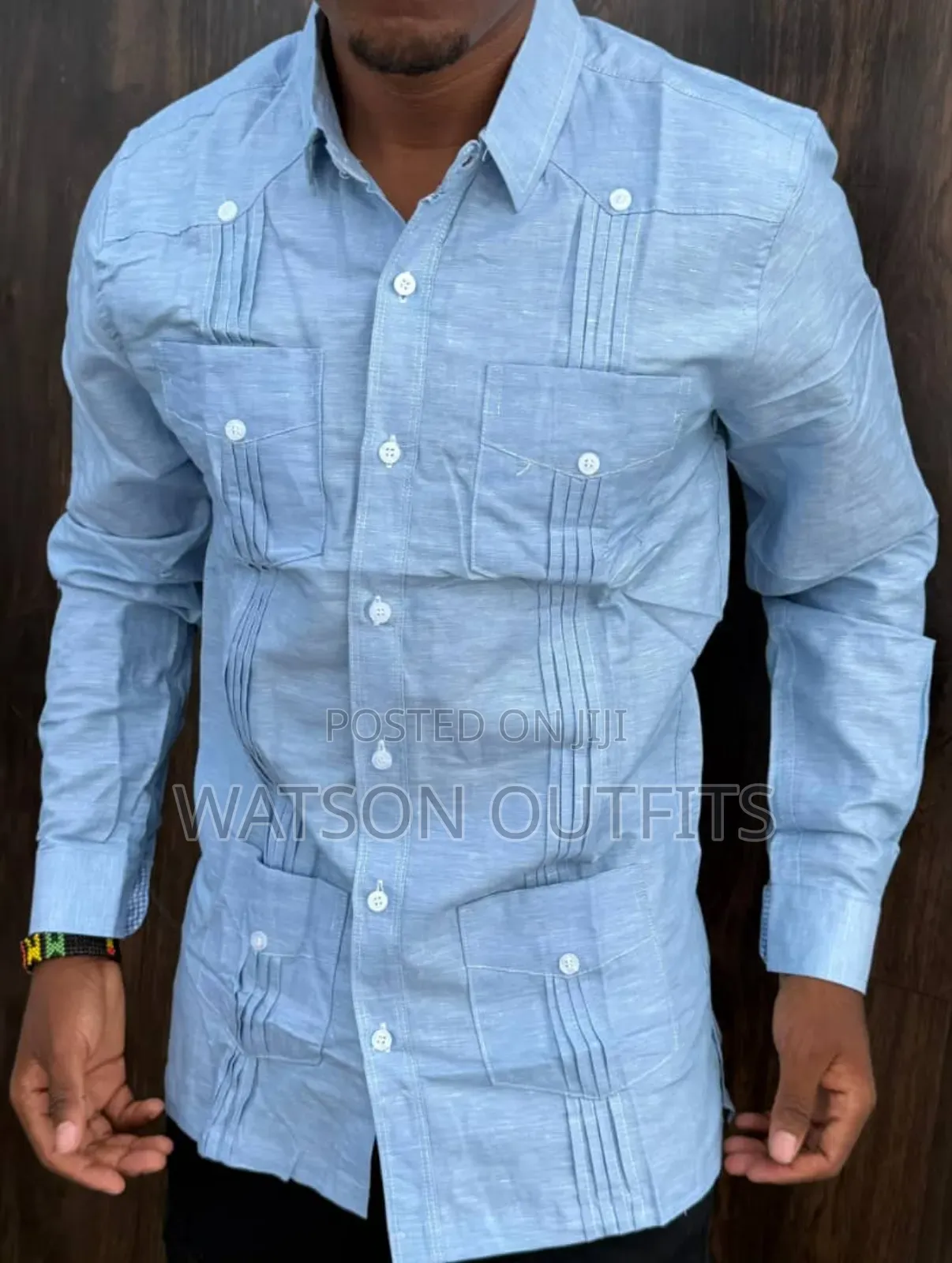 Shati Za Kiume or Men's Shirts Za Top Class Linen Materials