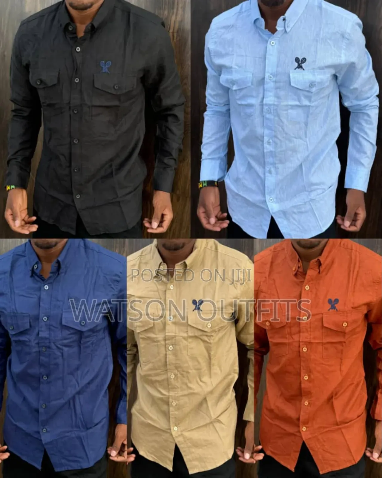 Shati Za Kiume or Men's Shirts Za Top Class Linen Materials