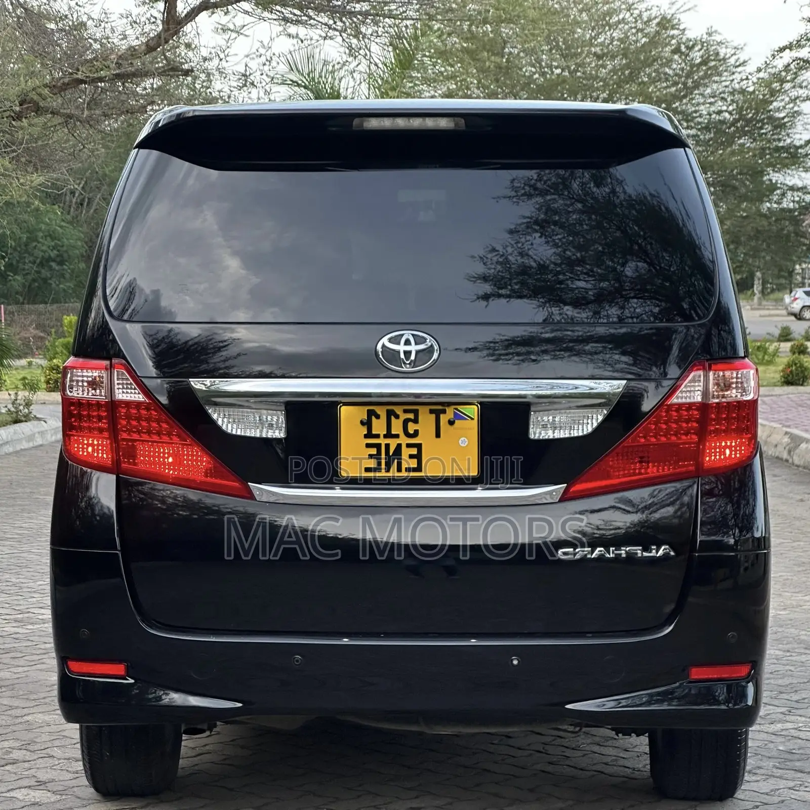 Toyota Alphard 2008 Black