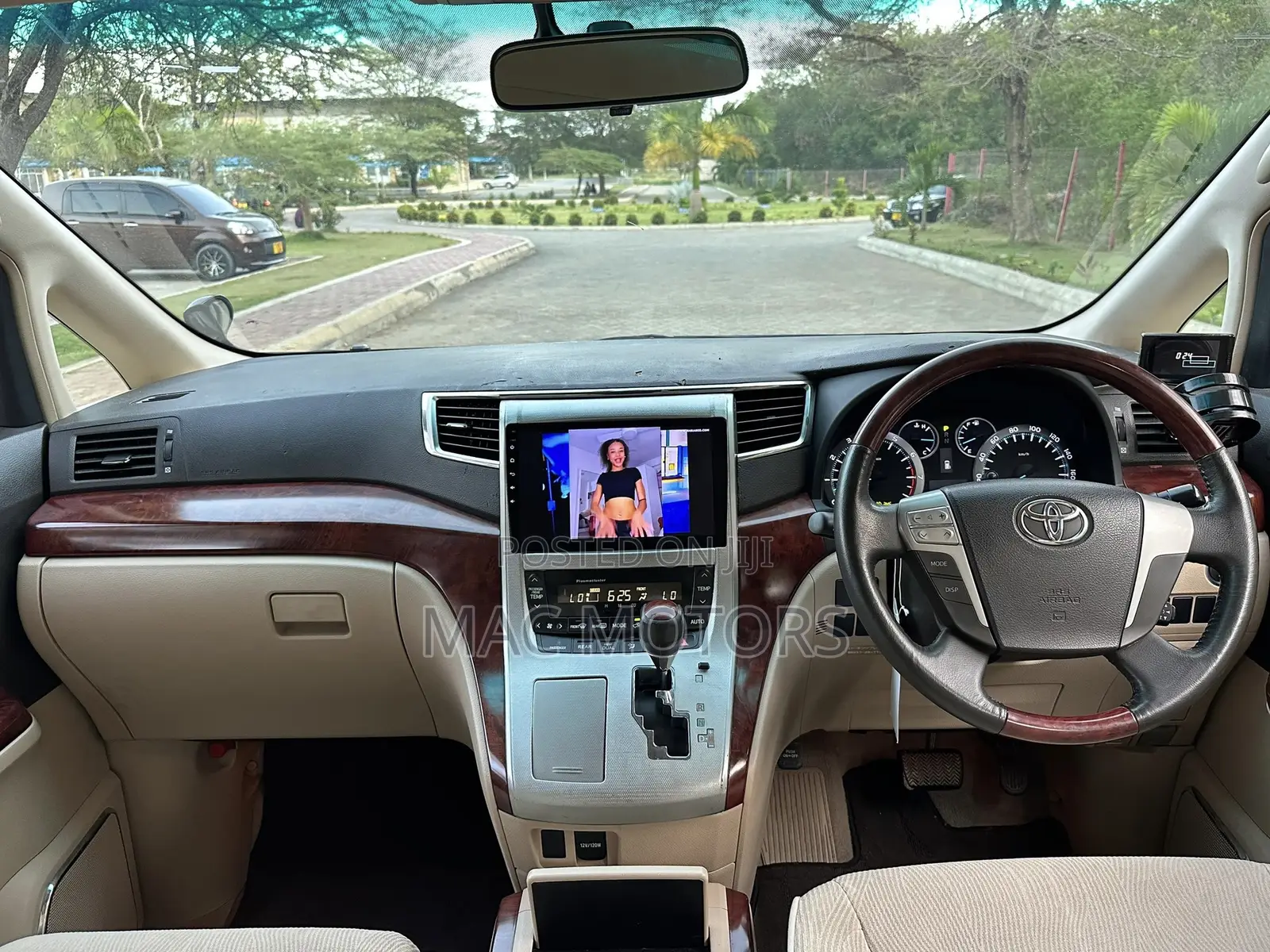 Toyota Alphard 2008 Black