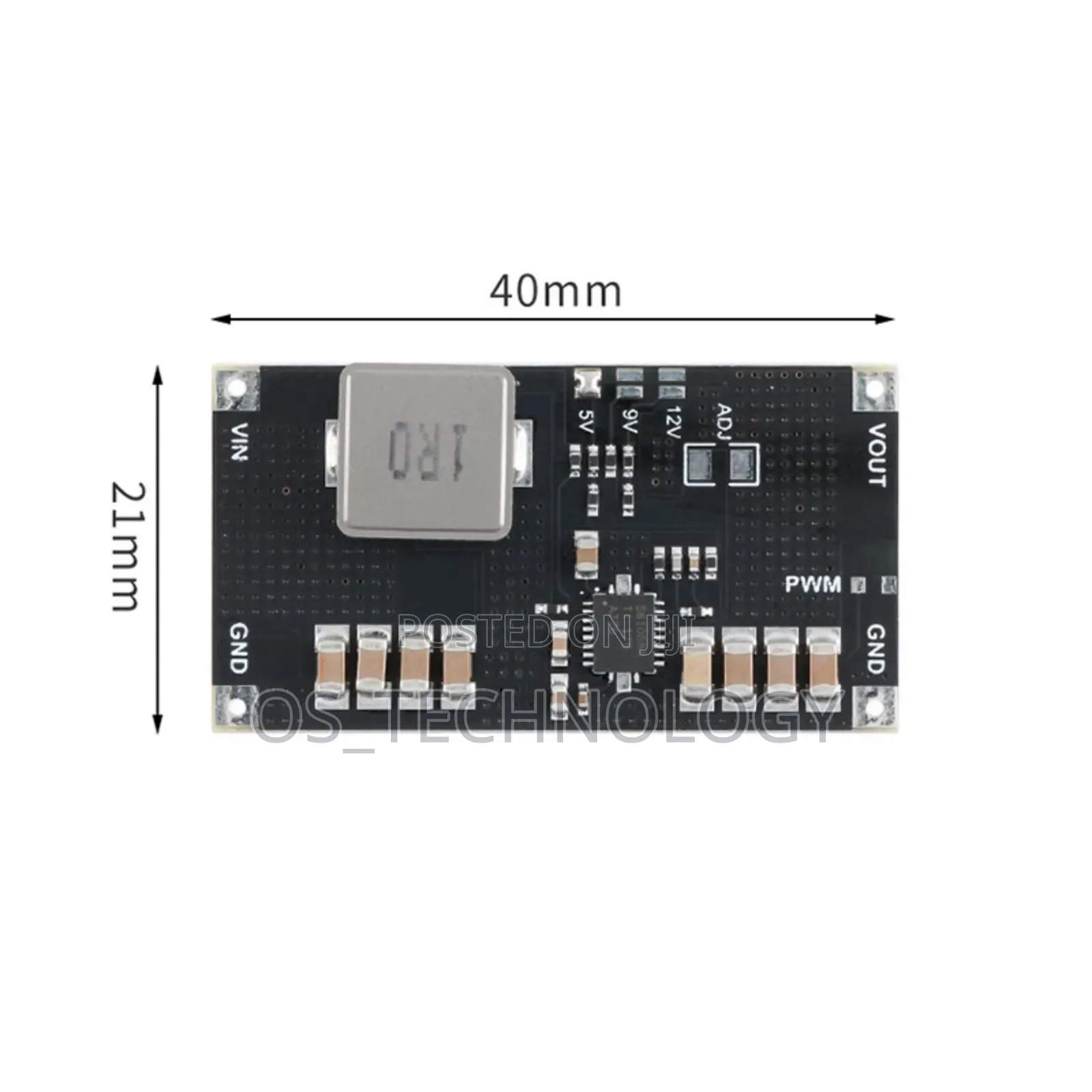 Boost Voltage Regulator Step Up 6a,Input 2.7v-10v To 12v,9v,12v Adjust